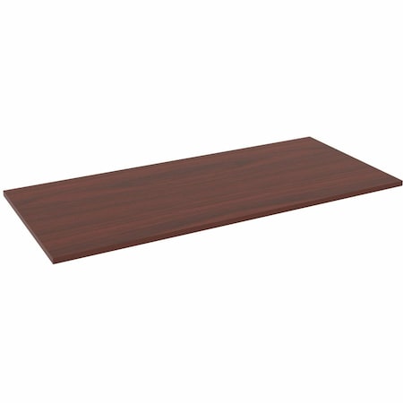 Lorell Multipurpose Tabletop, 66" x 30" x 1", Mahogany LLR62680